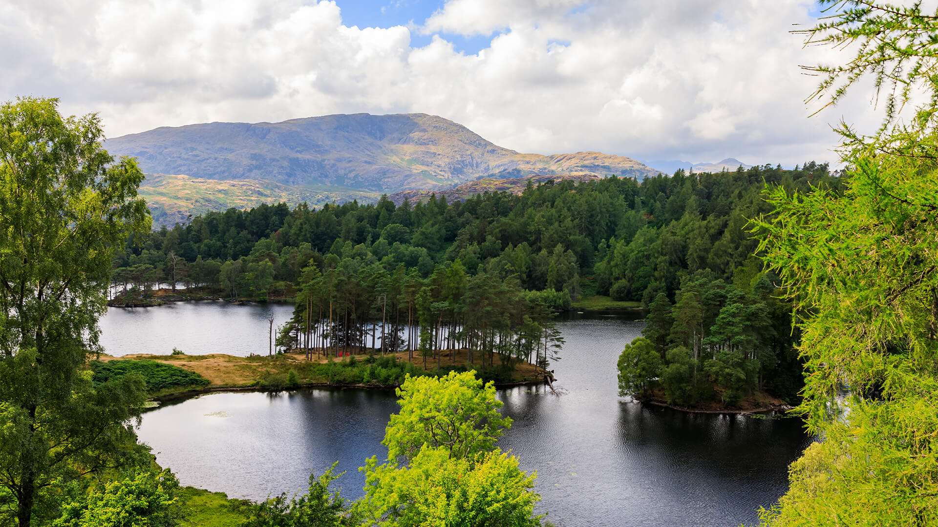 Coniston Water in the Lake District