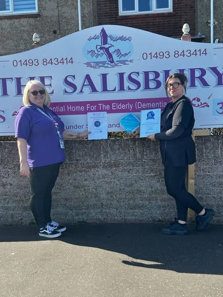 Winner small image - The Salisbury residential home