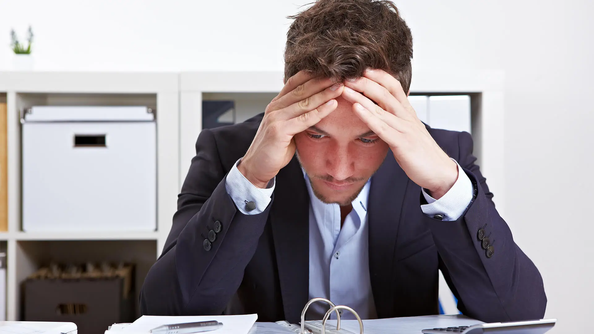 Stressed Man